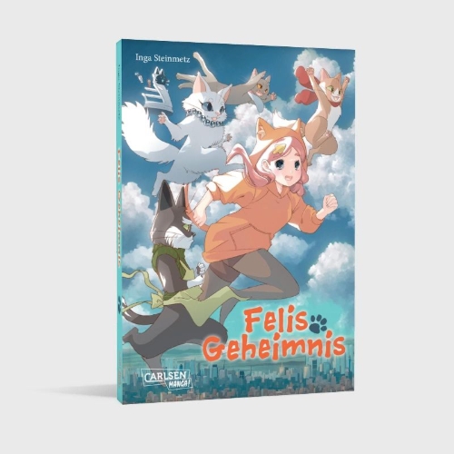 Buchcover und Innenansicht für das Buch: Felis Geheimnis