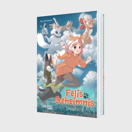 Buchcover und Innenansicht für das Buch: Felis Geheimnis