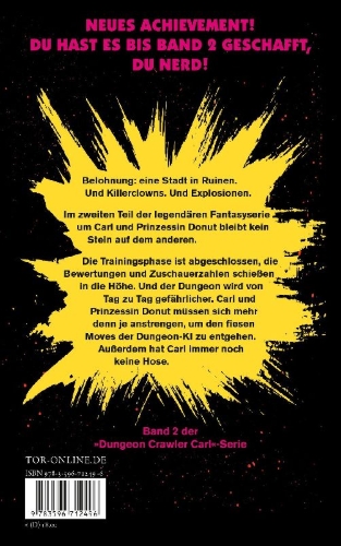 Buchcover und Innenansicht für das Buch: Carl's Doomsday Scenario