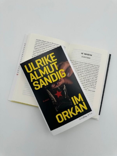Buchcover und Innenansicht für das Buch: Im Orkan