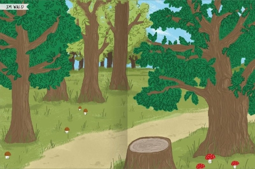 Buchcover und Innenansicht für das Buch: Naturforscher-Kids - Stickerheft Vögel