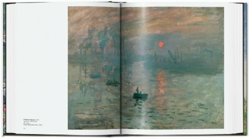 Buchcover und Innenansicht für das Buch: Monet. Der Triumph des Impressionismus