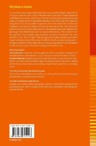 Buchcover und Innenansicht für das Buch: Why Music is Genetic