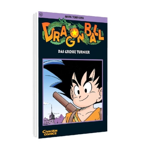 Buchcover und Innenansicht für das Buch: Dragon Ball 04. Das große Turnier