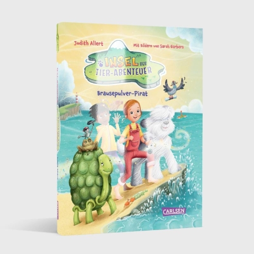 Buchcover und Innenansicht für das Buch: Insel der Tier-Abenteuer 3: Brausepulver-Pirat