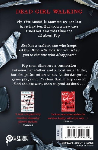 Buchcover und Innenansicht für das Buch: As Good As Dead