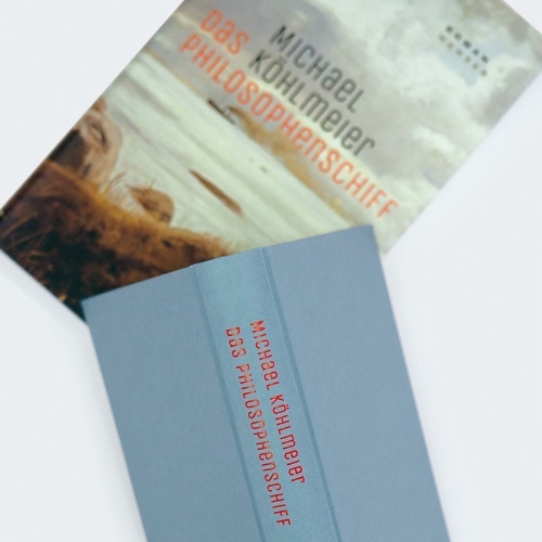 Buchcover und Innenansicht für das Buch: Das Philosophenschiff