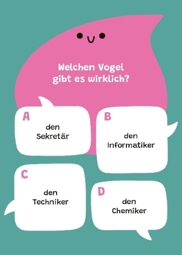Buchcover und Innenansicht für das Buch: Mini Quiz to go. Ab 9