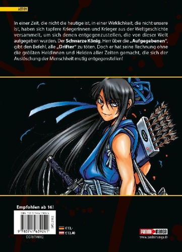 Buchcover und Innenansicht für das Buch: Drifters Max 02