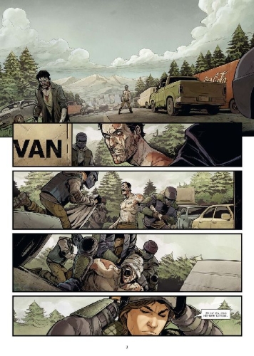 Buchcover und Innenansicht für das Buch: No Zombies. Band 1
