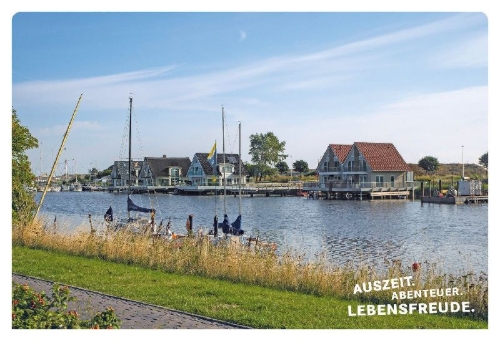 Buchcover und Innenansicht für das Buch: 52 kleine & große Eskapaden in Ostfriesland