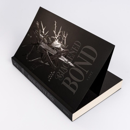 Buchcover und Innenansicht für das Buch: A Blackened Bond