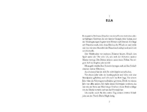 Buchcover und Innenansicht für das Buch: Everything We Never Said