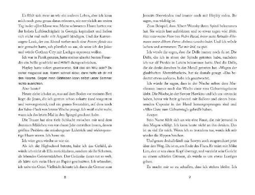 Buchcover und Innenansicht für das Buch: Everything We Never Said