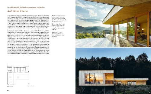 Buchcover und Innenansicht für das Buch: Gesundes Bauen und Wohnen  - Baubiologie für Bauherren und Architekten
