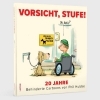 Buchcover und Innenansicht für das Buch: Vorsicht, Stufe!