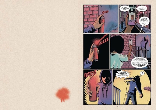 Buchcover und Innenansicht für das Buch: Banksy