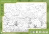 Buchcover und Innenansicht für das Buch: Mes Coloriages Cherce-et-Trouve - une Novuvelle Adventure Avec Pikachu