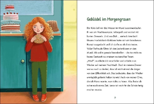 Buchcover und Innenansicht für das Buch: Ruby Fairygale und der Zauber des Meeres (Erstlese-Reihe, Band 5)