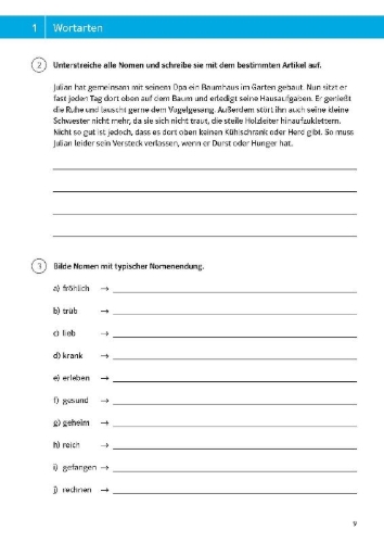 Buchcover und Innenansicht für das Buch: Klett Sicher durch die 5. Klasse - Deutsch, Mathematik, Englisch
