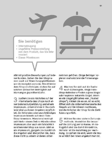 Buchcover und Innenansicht für das Buch: 63 Lösungen für unerhörte Fragen des Alltags