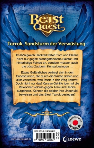 Buchcover und Innenansicht für das Buch: Tarrok the Blood Spike