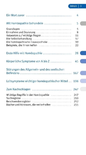 Buchcover und Innenansicht für das Buch: Homöopathie