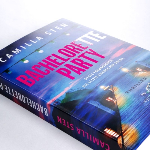 Buchcover und Innenansicht für das Buch: Bachelorette Party