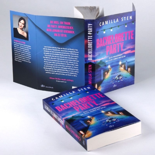 Buchcover und Innenansicht für das Buch: Bachelorette Party