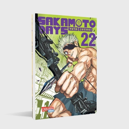 Buchcover und Innenansicht für das Buch: Sakamoto Days