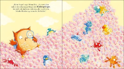 Buchcover und Innenansicht für das Buch: Little Owl's Bathtime