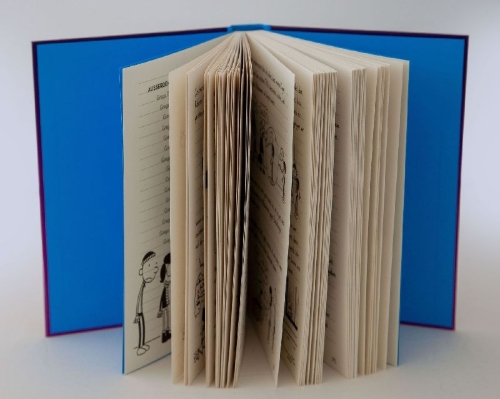 Buchcover und Innenansicht für das Buch: Diary of a Wimpy Kid - The Meltdown