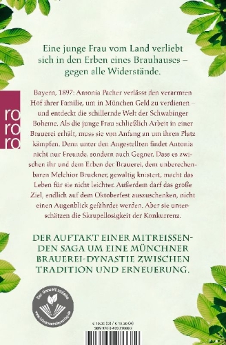 Buchcover und Innenansicht für das Buch: Das Brauhaus an der Isar: Spiel des Schicksals