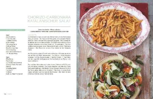 Buchcover und Innenansicht für das Buch: JAMIE's 15 MINUTE MEALS