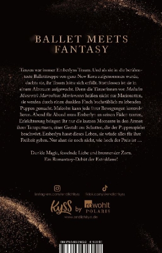 Buchcover und Innenansicht für das Buch: Girls of Dark Divine