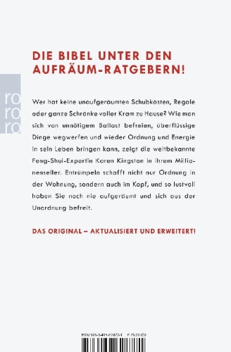 Buchcover und Innenansicht für das Buch: Clear Your Clutter With Feng Shui