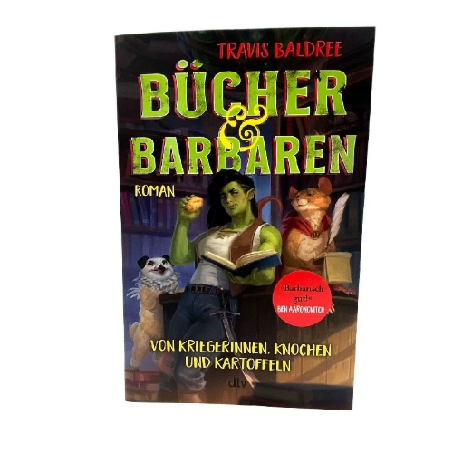 Buchcover und Innenansicht für das Buch: Bücher und Barbaren
