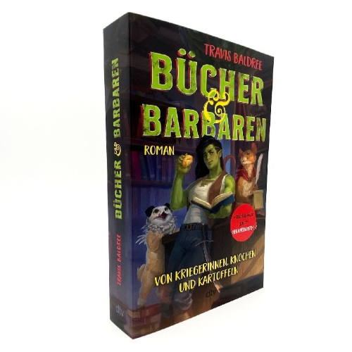 Buchcover und Innenansicht für das Buch: Bücher und Barbaren