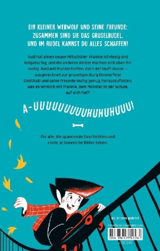Buchcover und Innenansicht für das Buch: Rudy and the Monster at School