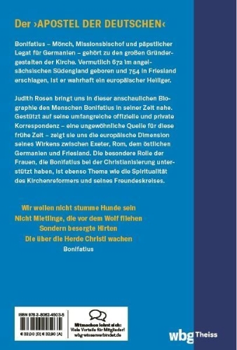 Buchcover und Innenansicht für das Buch: Bonifatius
