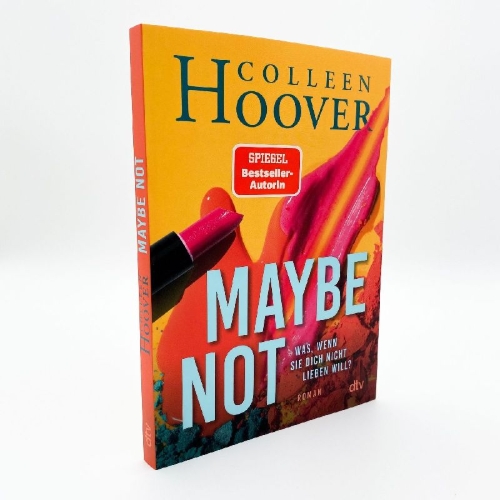 Buchcover und Innenansicht für das Buch: Maybe not