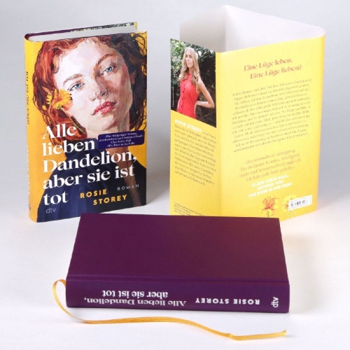 Buchcover und Innenansicht für das Buch: Dandelion is dead
