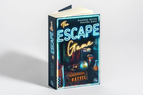 Buchcover und Innenansicht für das Buch: The Escape Game