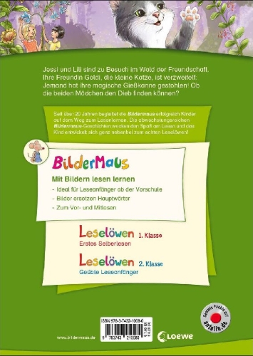Buchcover und Innenansicht für das Buch: Bildermaus - Der Wald der Freundschaft
