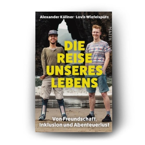 Buchcover und Innenansicht für das Buch: Die Reise unseres Lebens