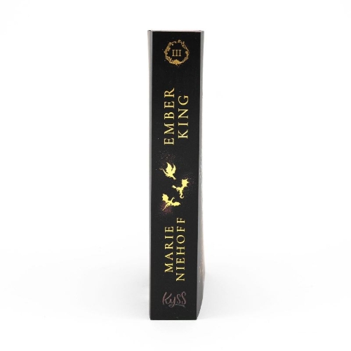 Buchcover und Innenansicht für das Buch: Ember King