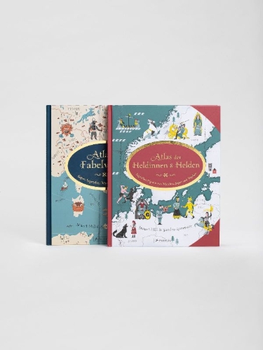 Buchcover und Innenansicht für das Buch: Atlas of Monsters
