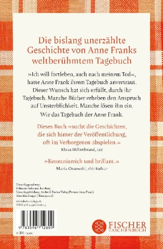 Buchcover und Innenansicht für das Buch: 'Ich will fortleben, auch nach meinem Tod'