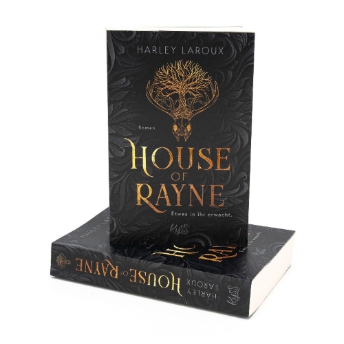 Buchcover und Innenansicht für das Buch: House of Rayne