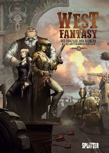 Buchcover und Innenansicht für das Buch: West Fantasy 4